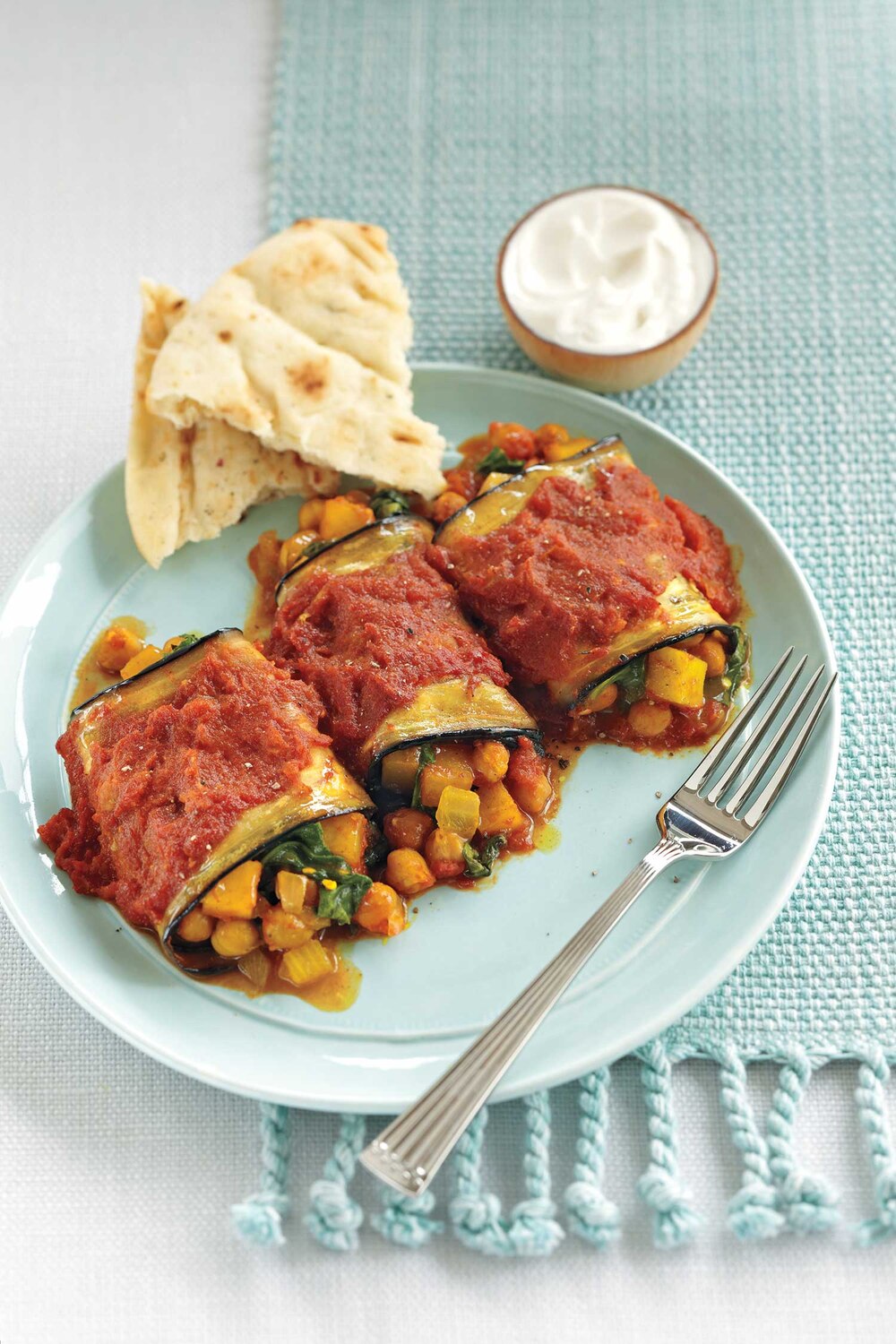 Curried Eggplant Rolls | Canadian Living