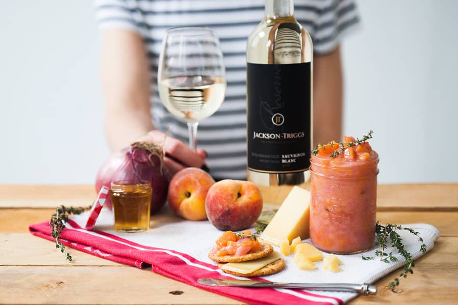 Savoury Sauvignon Blanc and Peach Jam Canadian Living