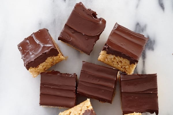 Crispy Chocolate Peanut Butter Squares