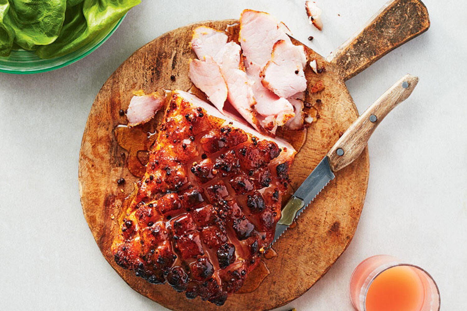 Pink Peppercorn and Bourbon Glazed Back Bacon Canadian Living