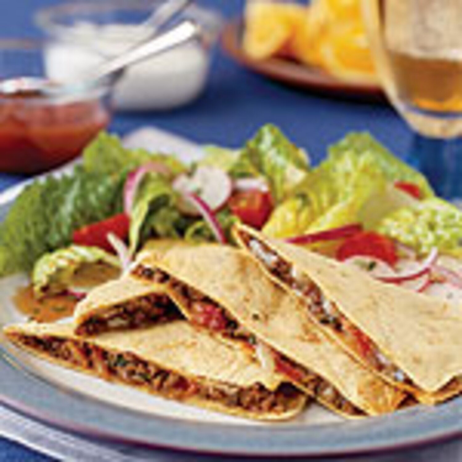 Chili Beef Quesadillas Canadian Living