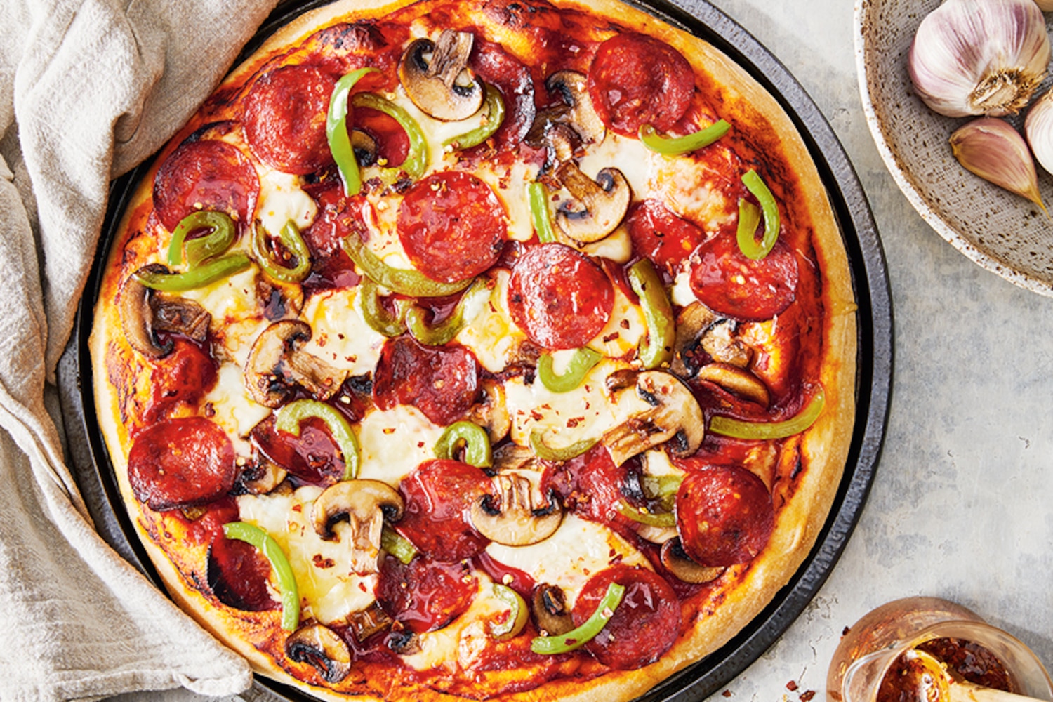 Deluxe Pizza Canadian Living