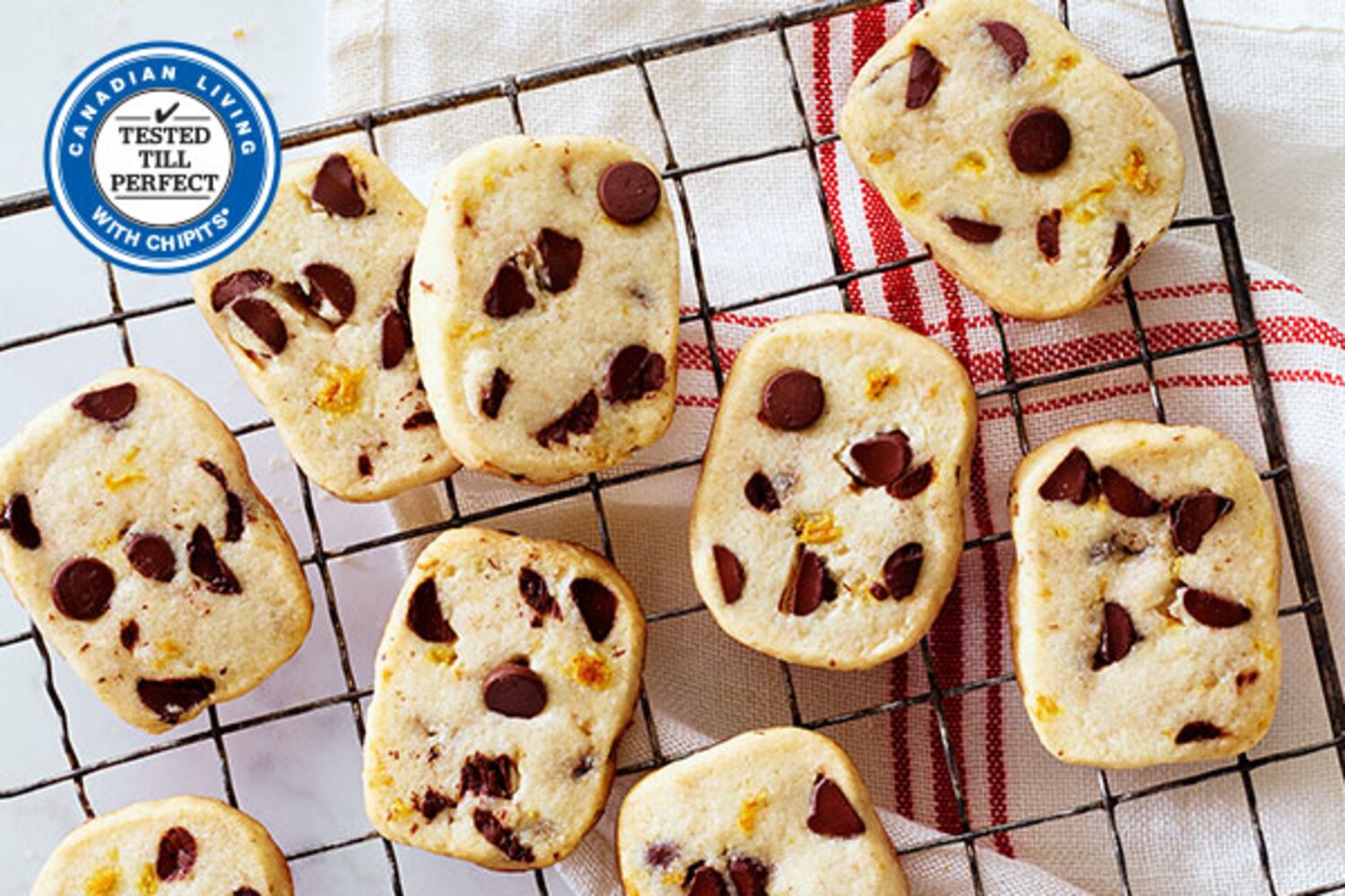Dark Chocolate, Orange and Cardamom Icebox Cookies | Canadian Living