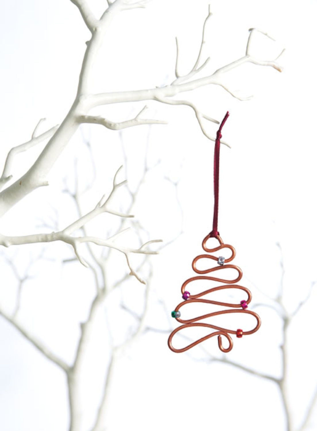 Make a copper wire holiday ornament Canadian Living