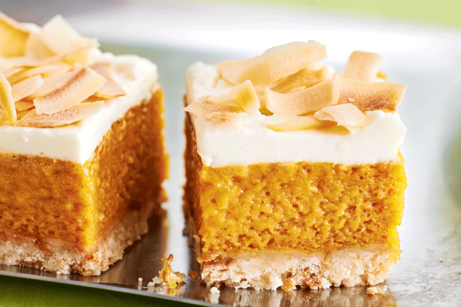 Toasted Coconut and Mango Squares | Canadian Living