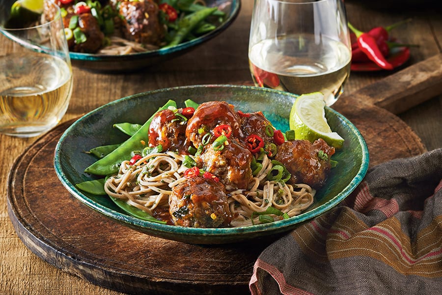 Soba Noodles With Meatballs Canadian Living