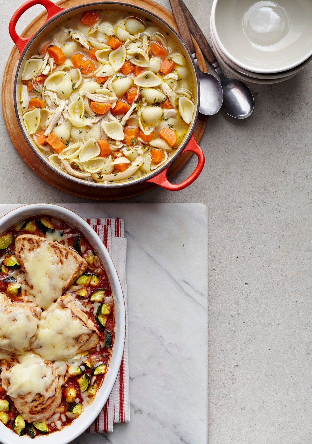 Spinach and Chicken Soup With Parmesan Canadian Living