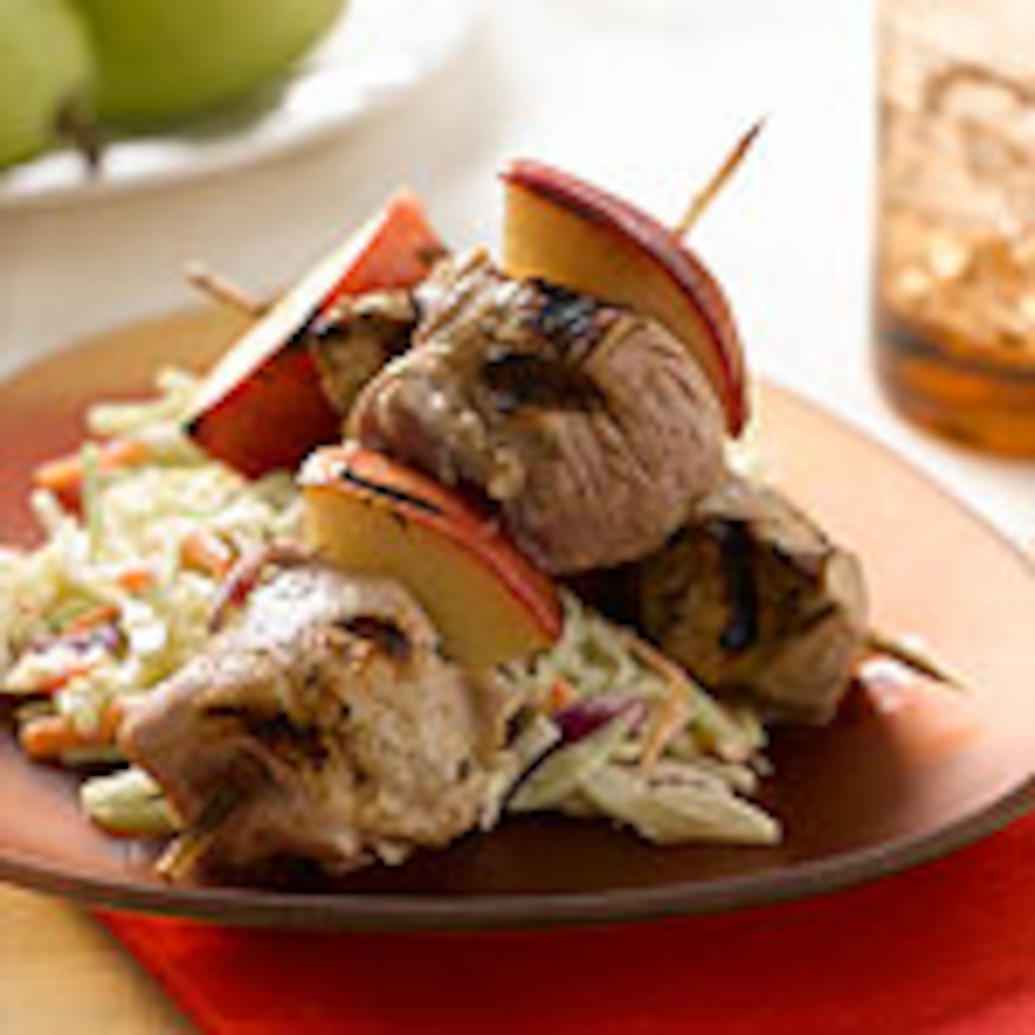Pork and Apple Kabobs Canadian Living