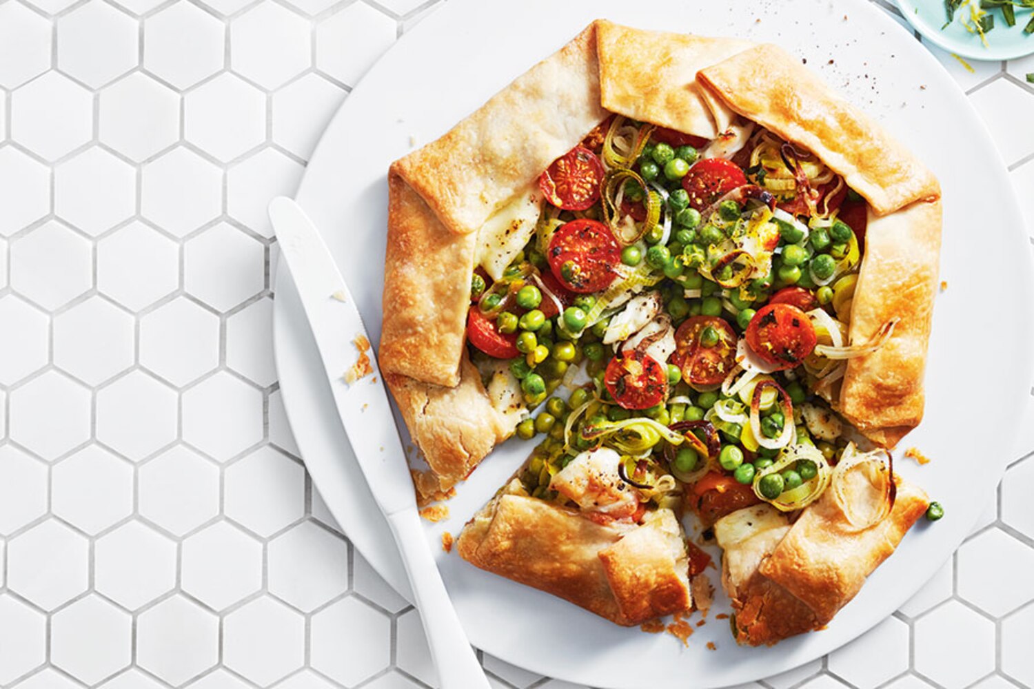 Green Pea and Leek Galettes | Canadian Living