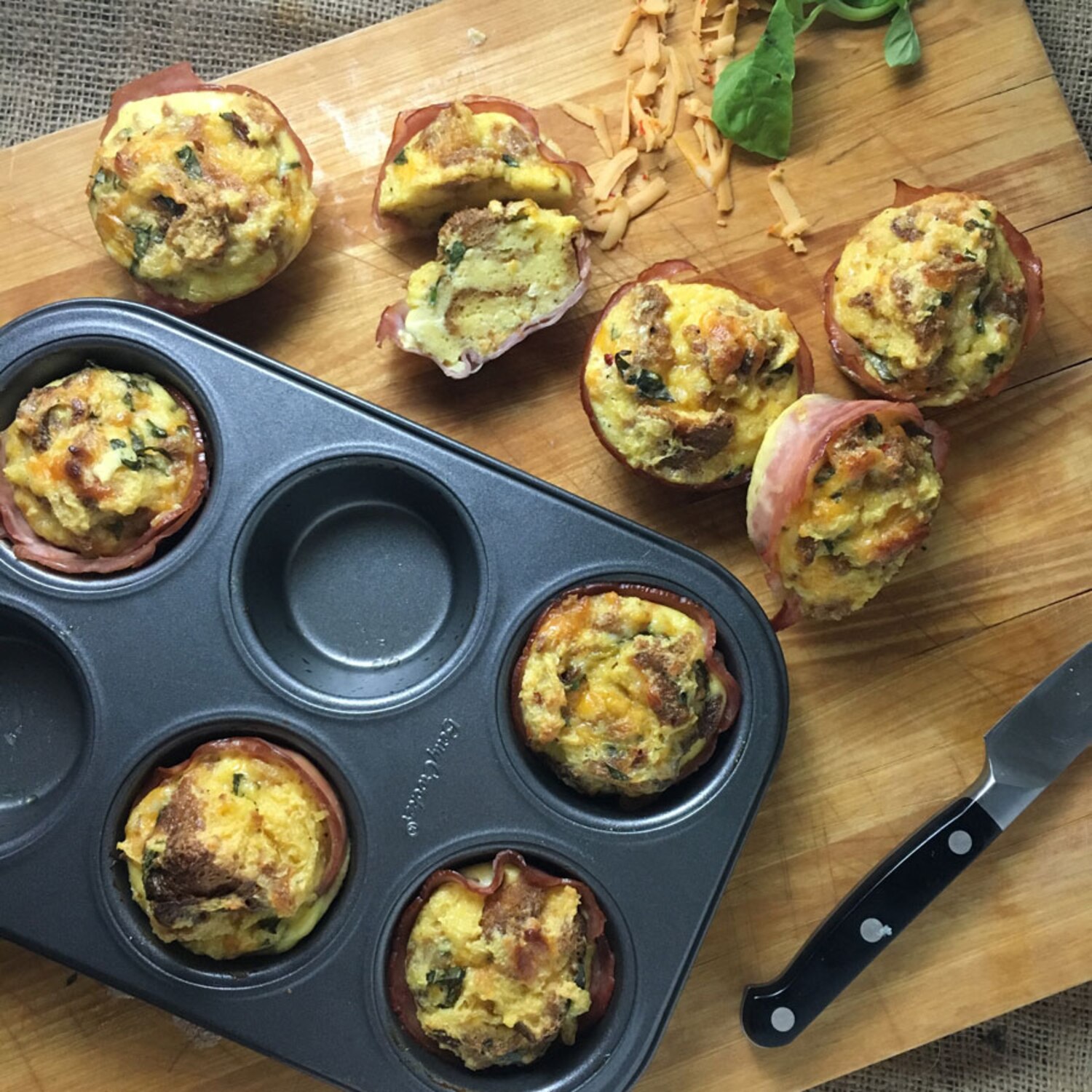 Crispy Ham and Egg Cups | Canadian Living