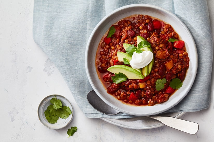 Instant Pot LentilQuinoa Chili Canadian Living