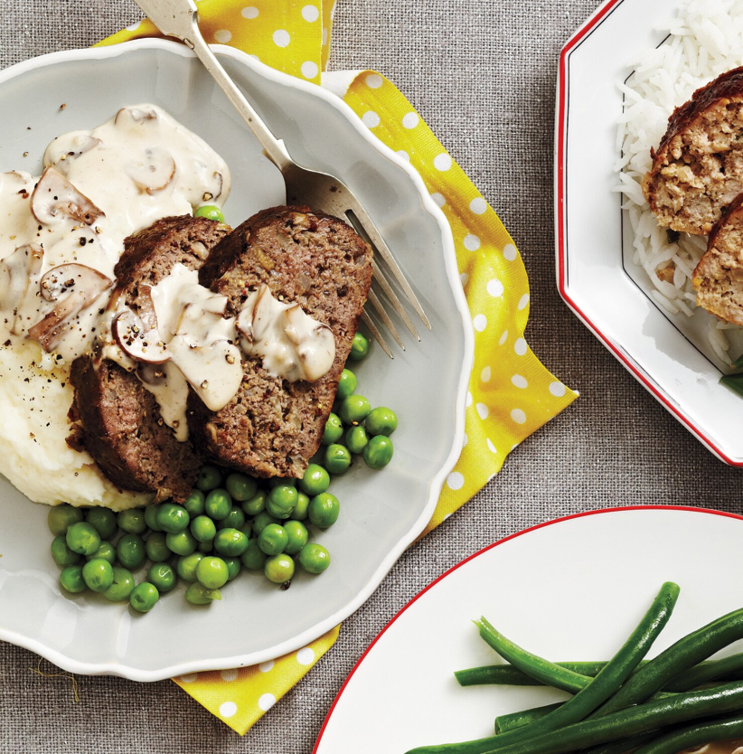 Smothered Mushroom Meat Loaf | Canadian Living