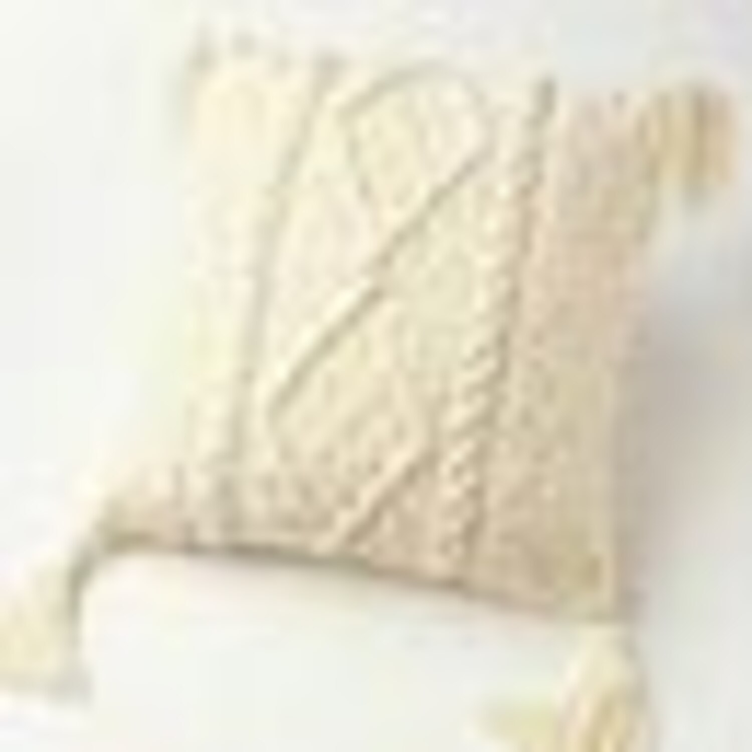 Knit an Aran pillow Canadian Living