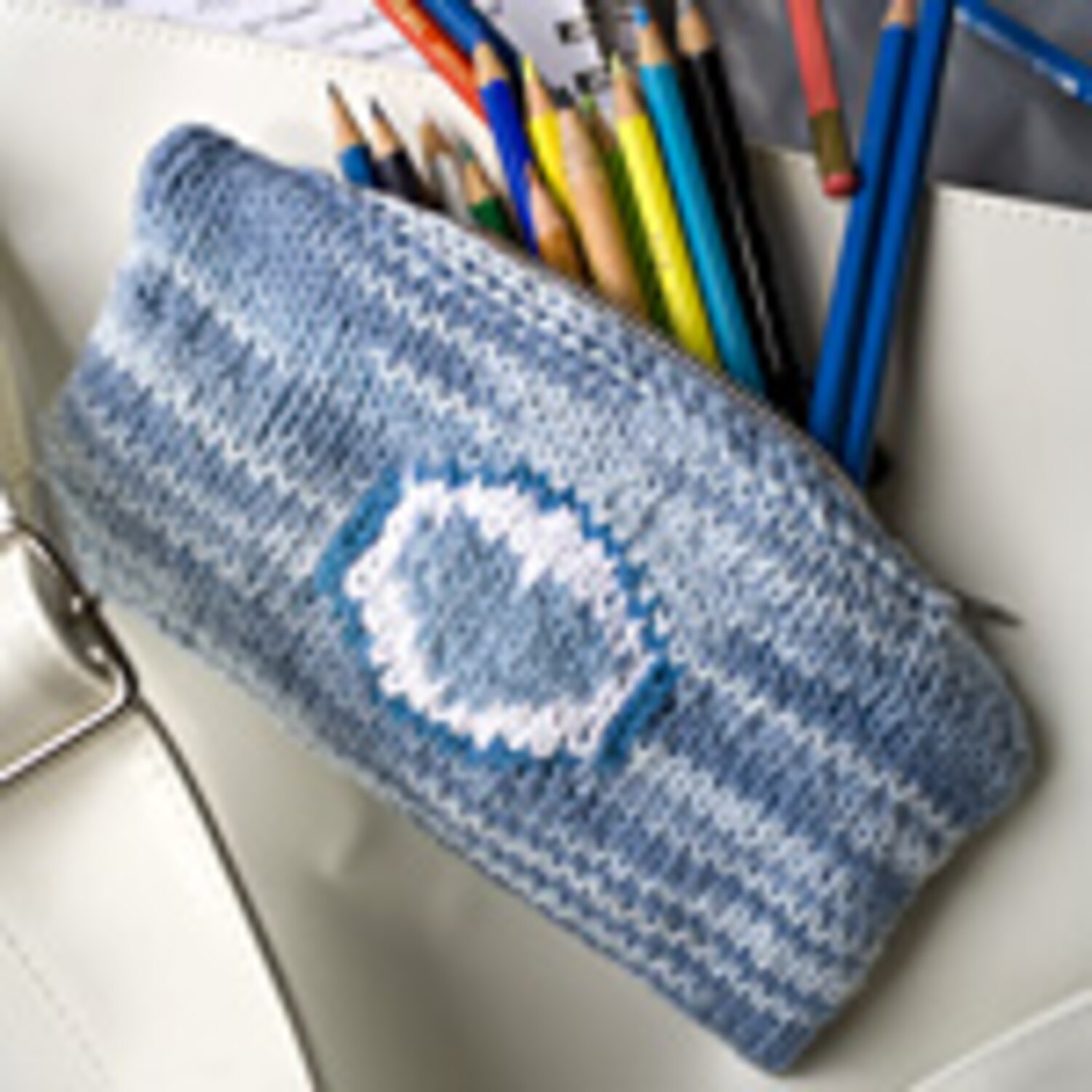 Easytoknit pencil case Canadian Living