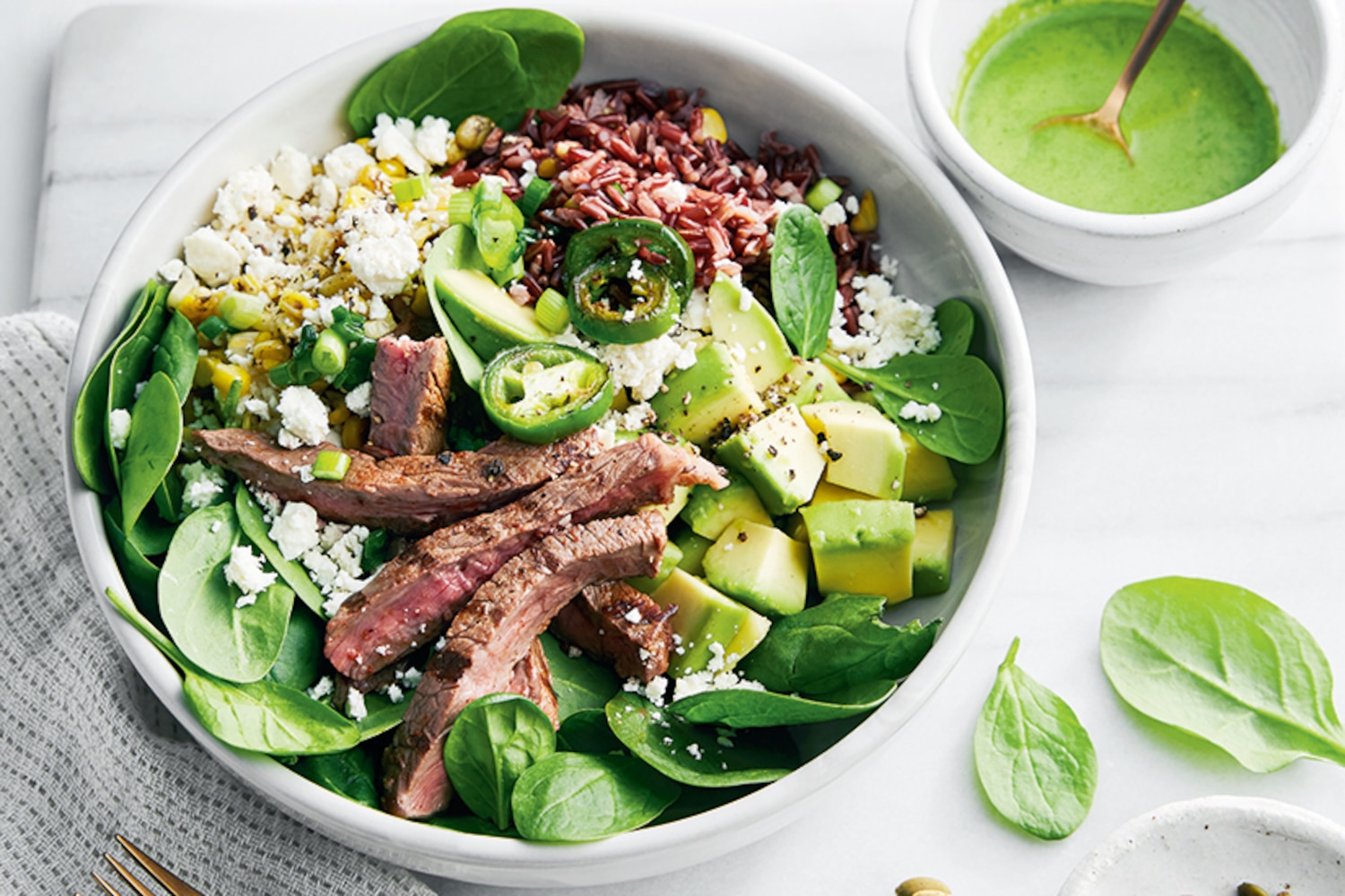 Chipotle Steak & Avocado Bowls | Canadian Living