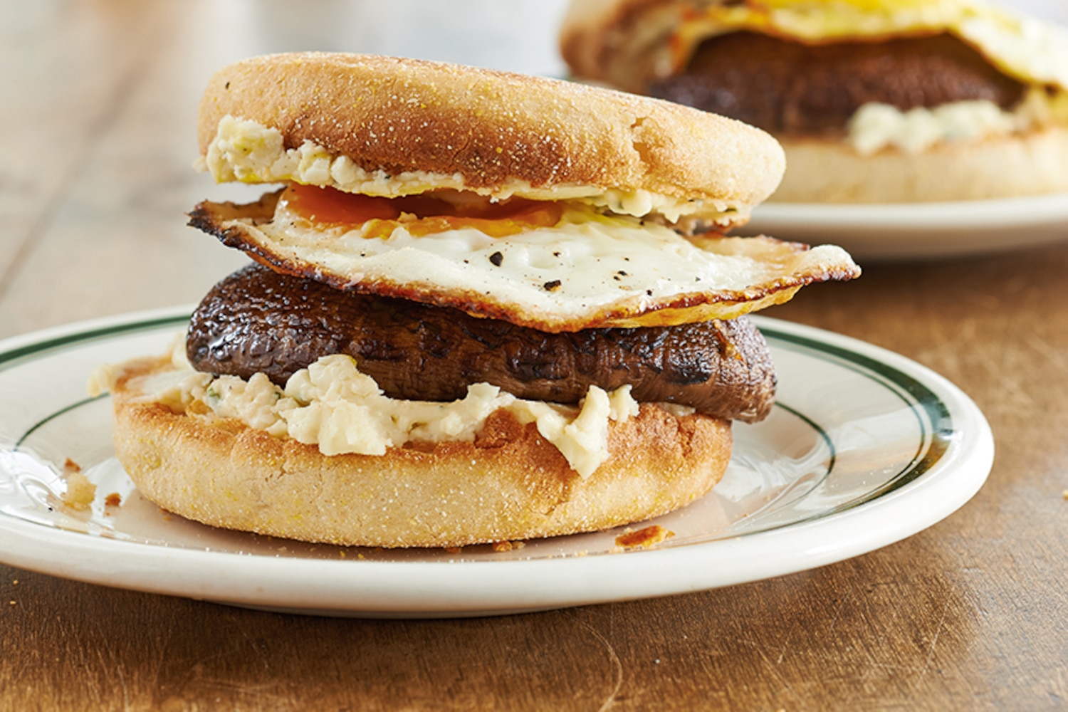 Cheesy Portobello and Egg Burgers | Canadian Living