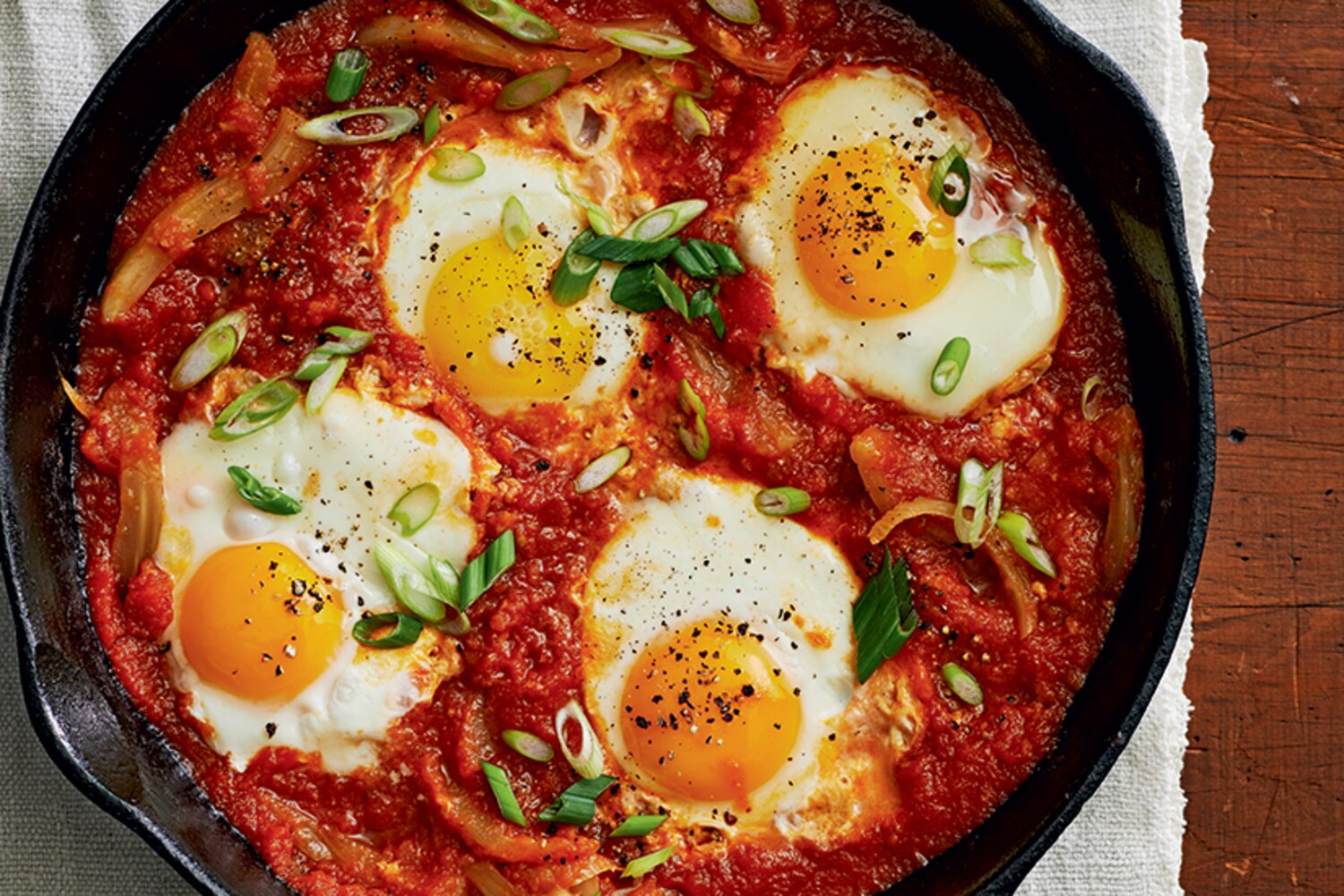 Eggs Poached in Tomato and Fennel Sauce Canadian Living