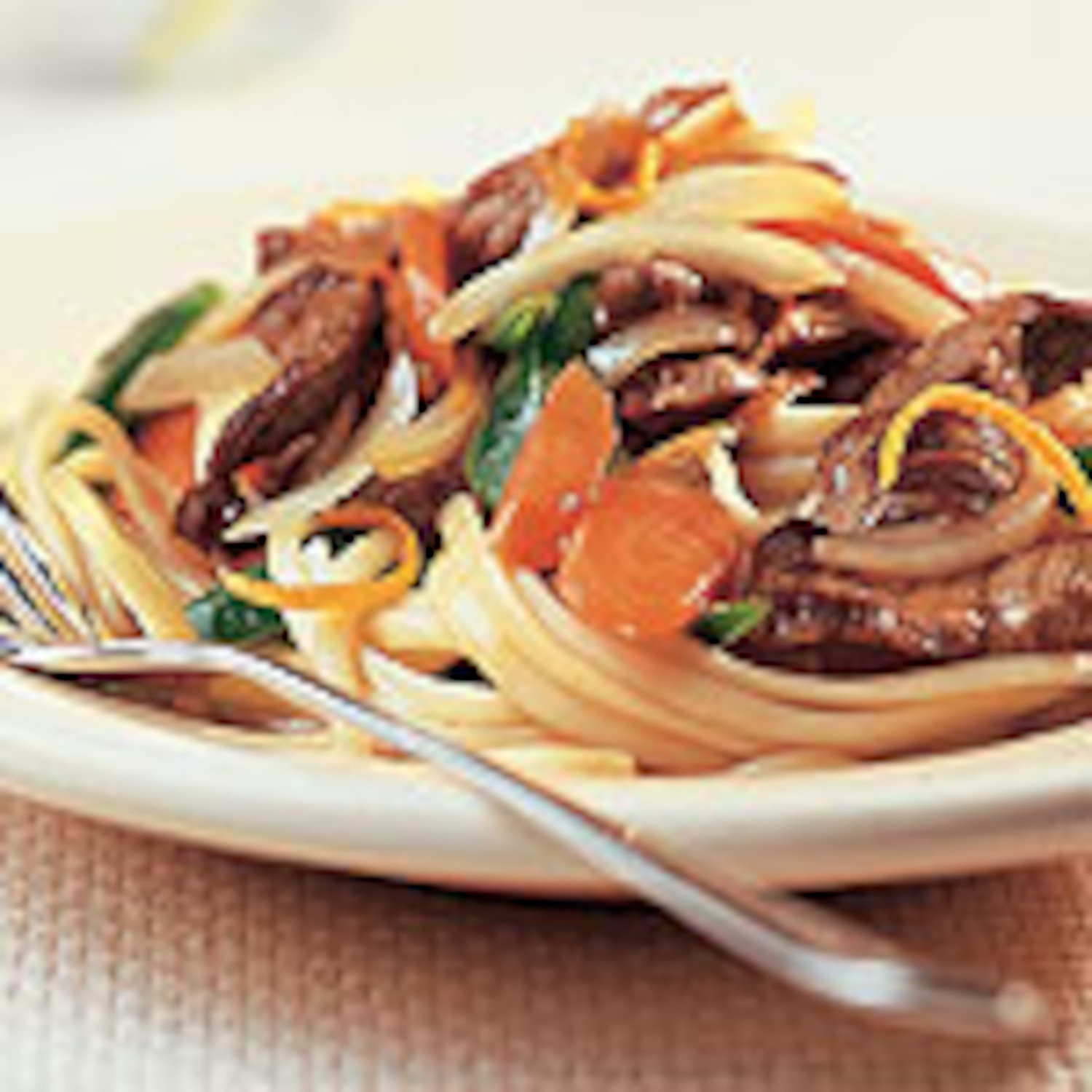 Steak StirFry with Noodles Canadian Living