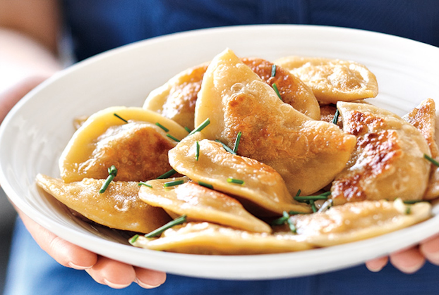 Bacon and Onion Perogies Canadian Living