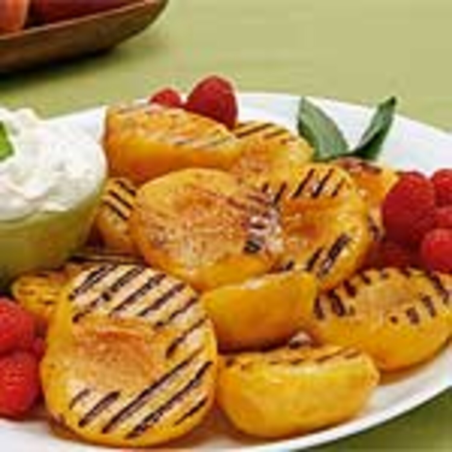 MapleGrilled Peaches Canadian Living