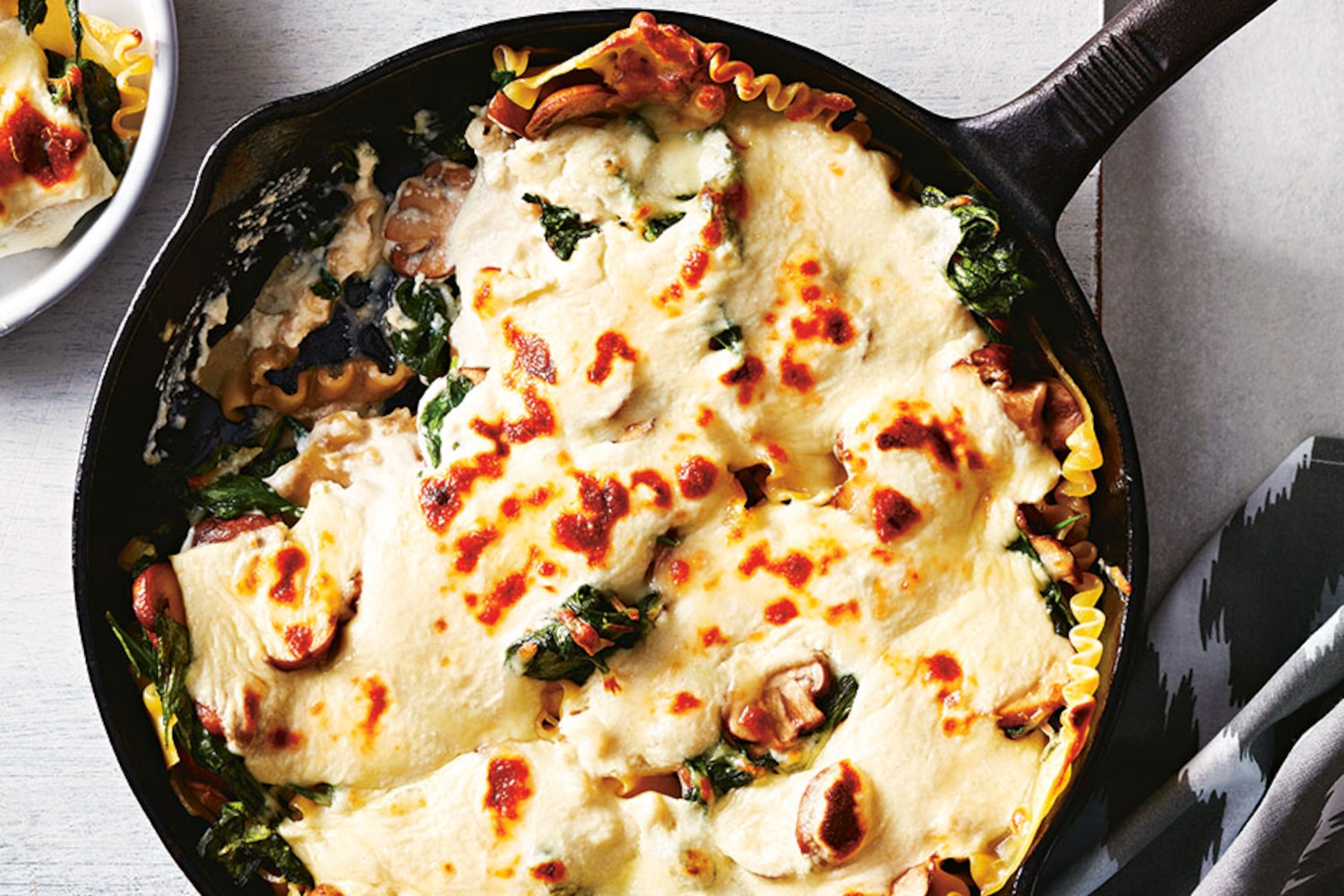 Creamy Skillet Mushroom Lasagna Canadian Living