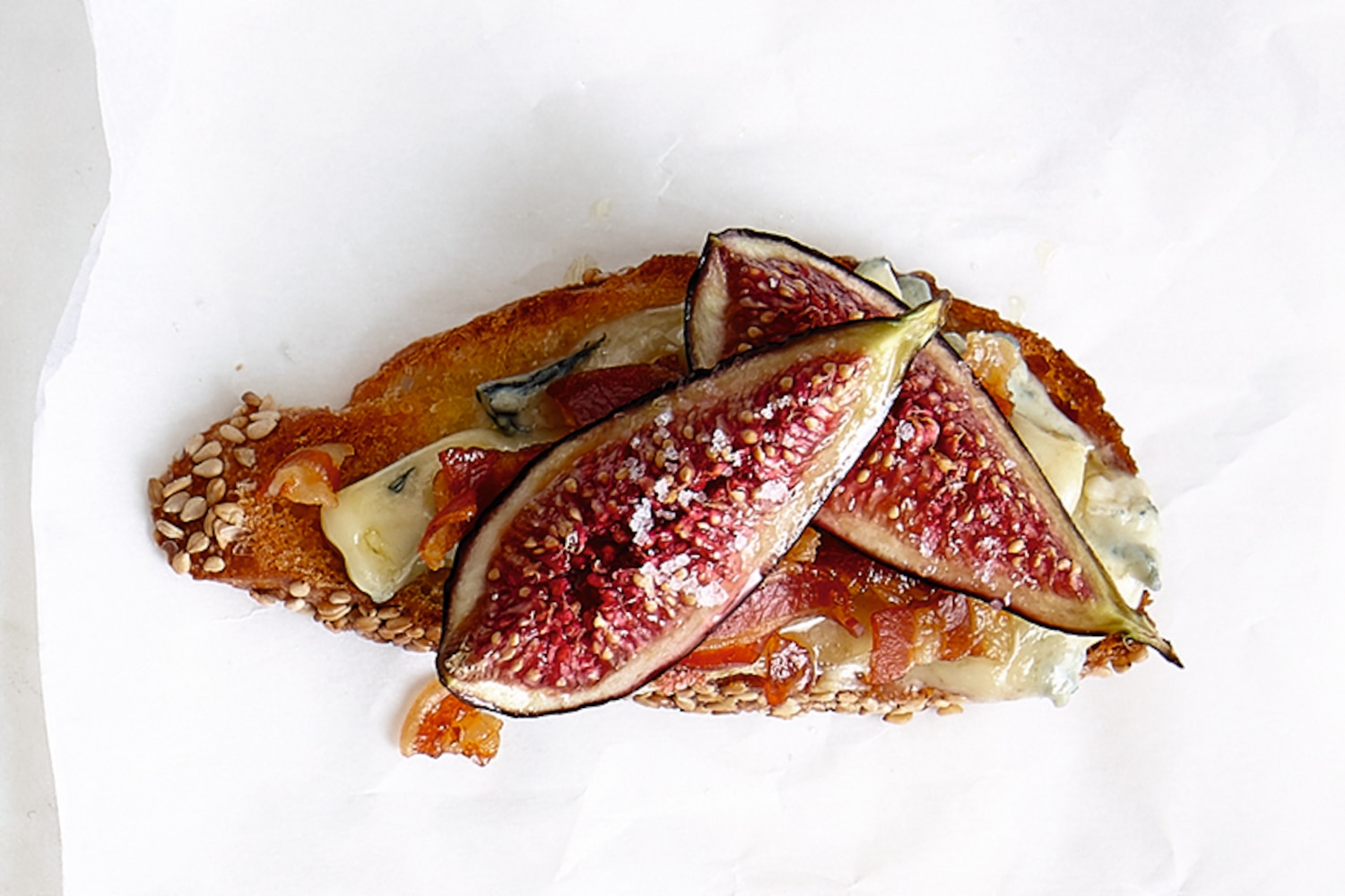 Fig, Pancetta & Blue Cheese Canapés Canadian Living