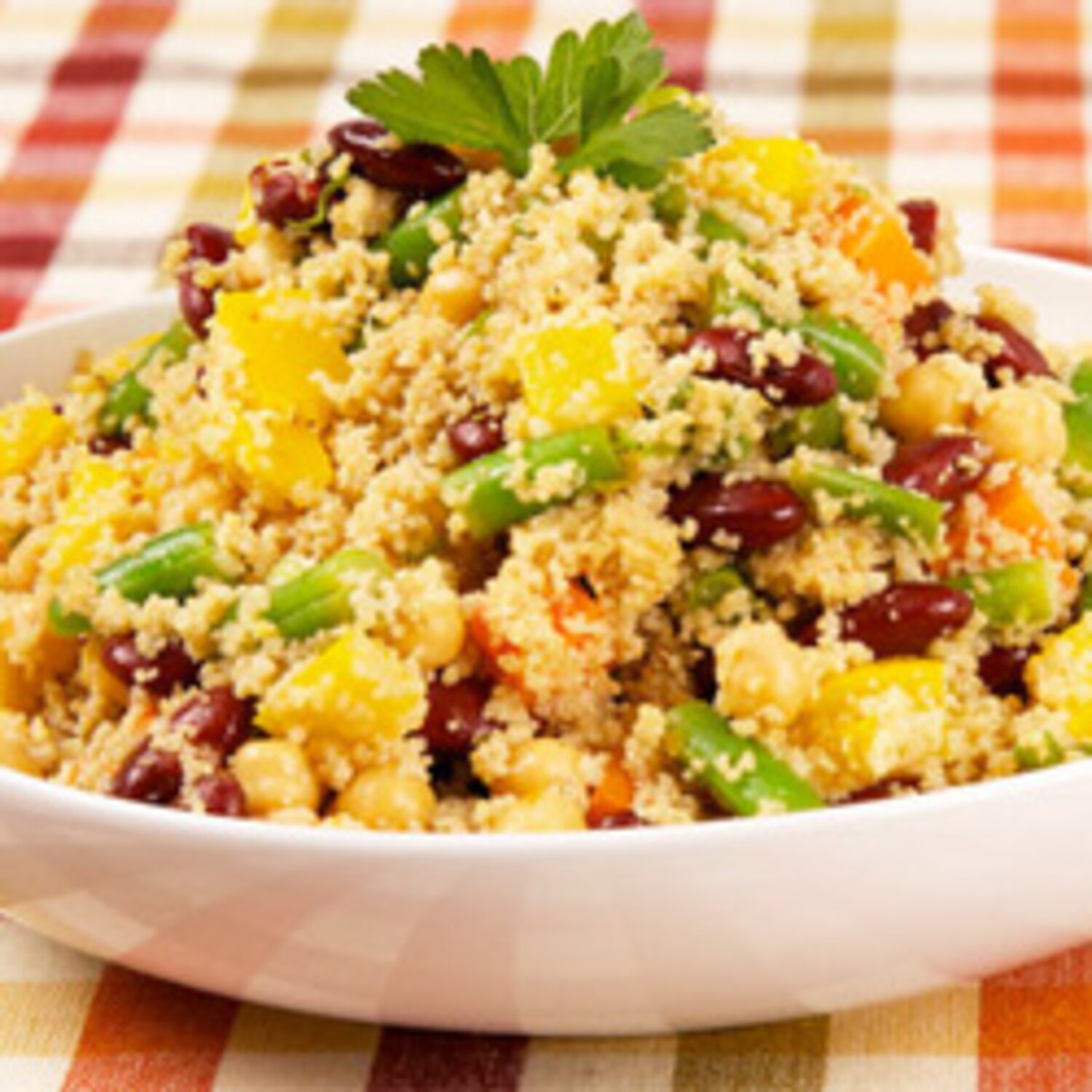 Couscous and ThreeBean Salad Canadian Living