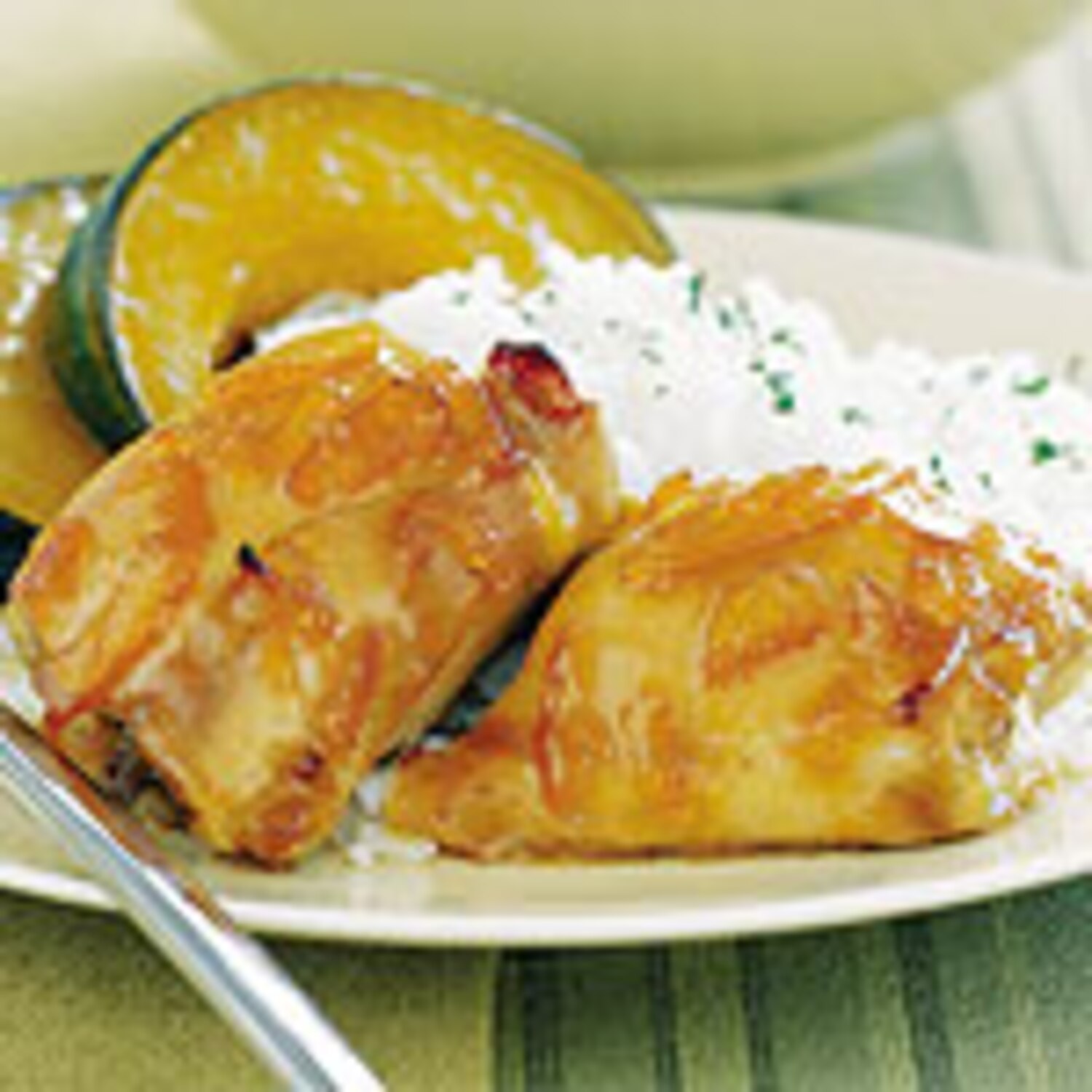 MarmaladeGlazed Chicken with Squash Canadian Living