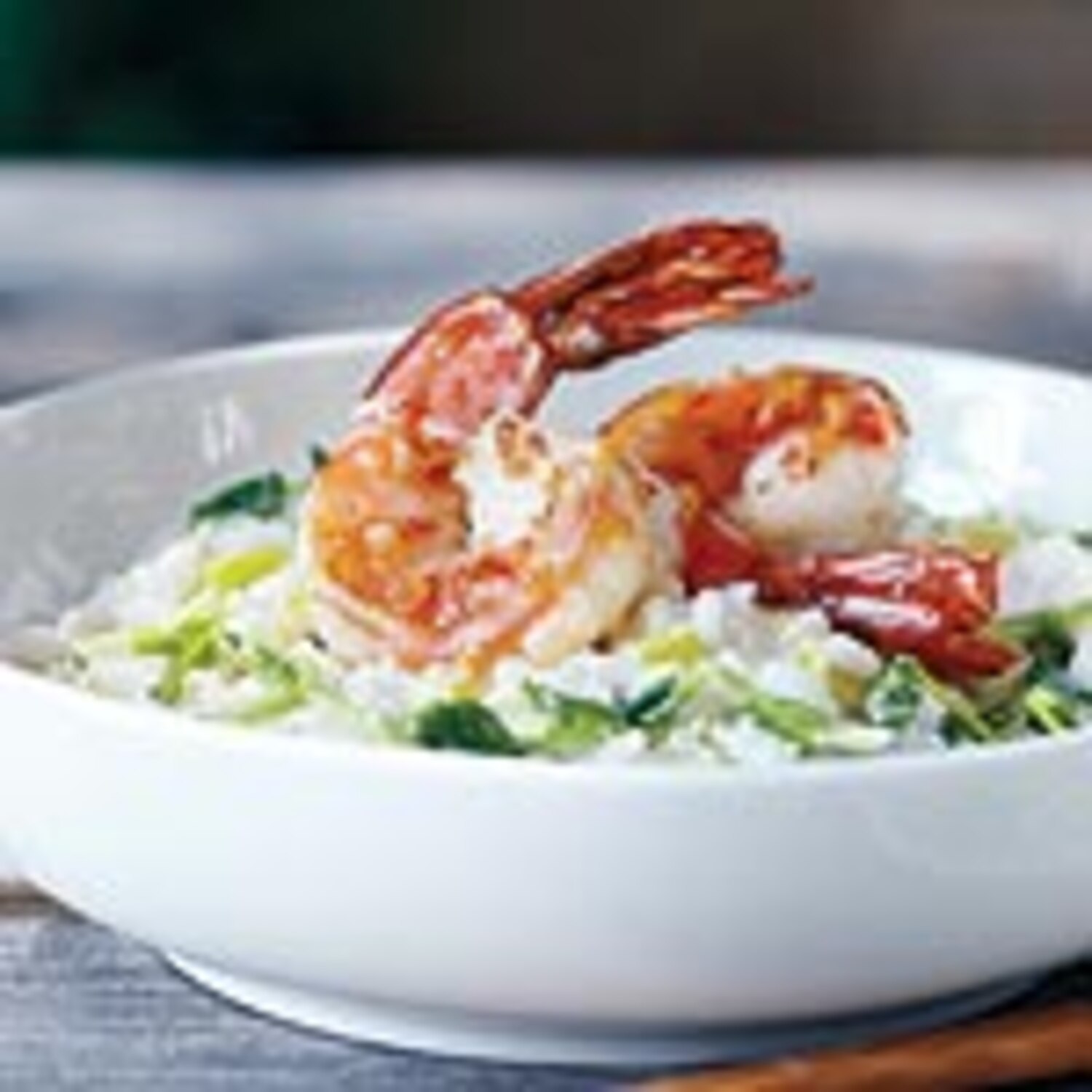 Pea Shoot and Shrimp Risotto Canadian Living