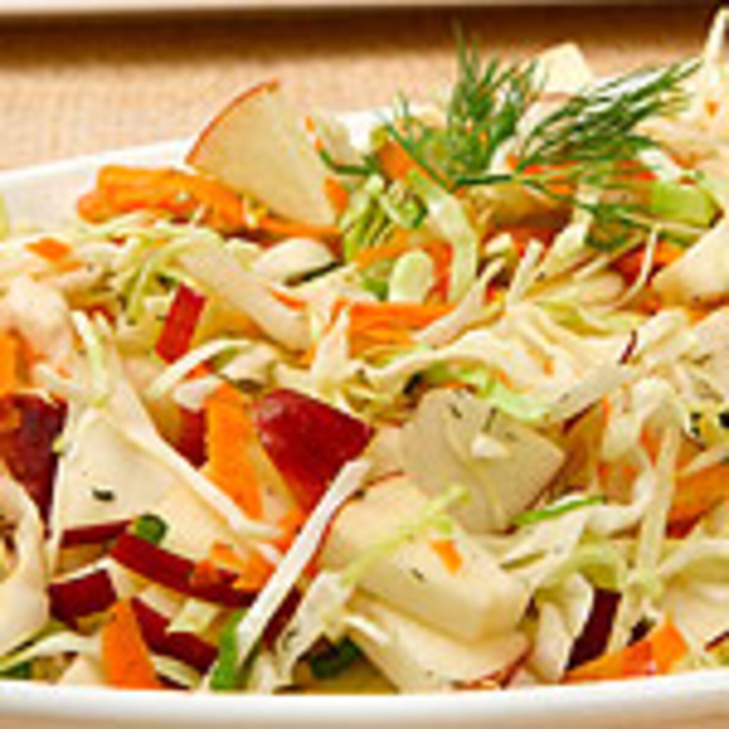 Cabbage Apple Slaw | Canadian Living