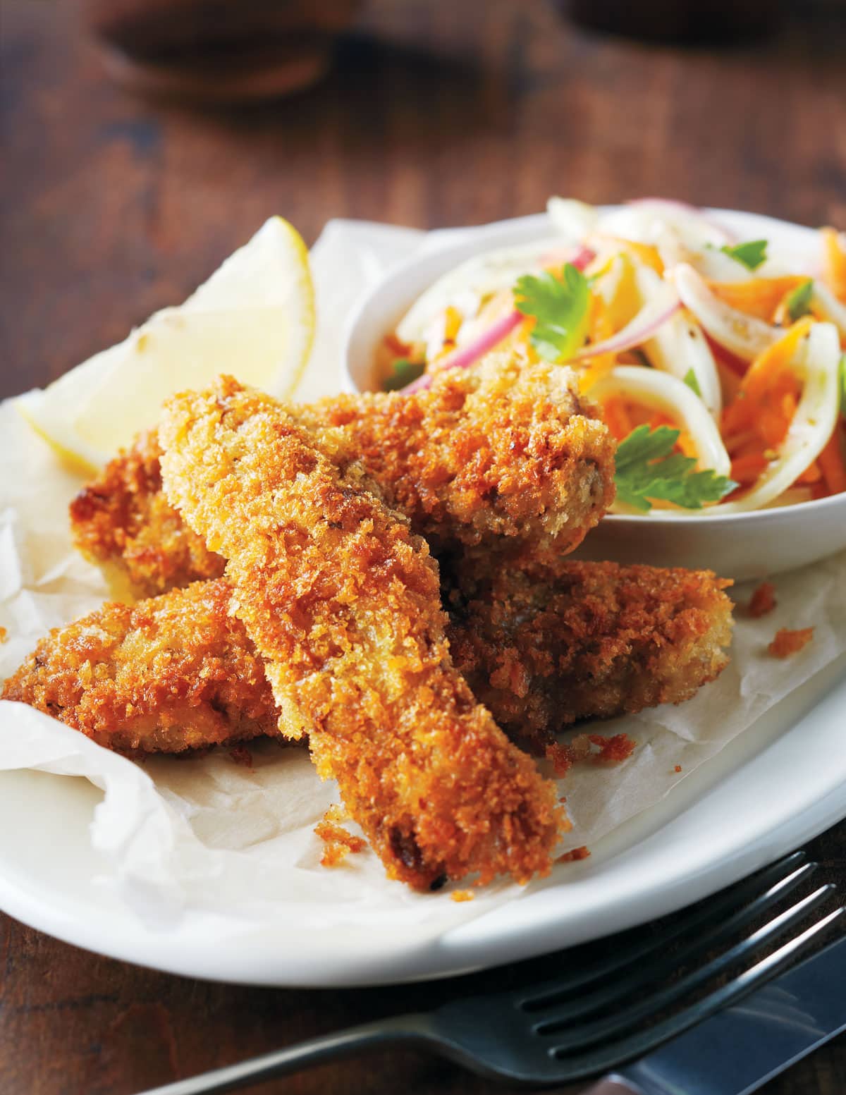 Beef Milanese With Fennel Slaw | Canadian Living