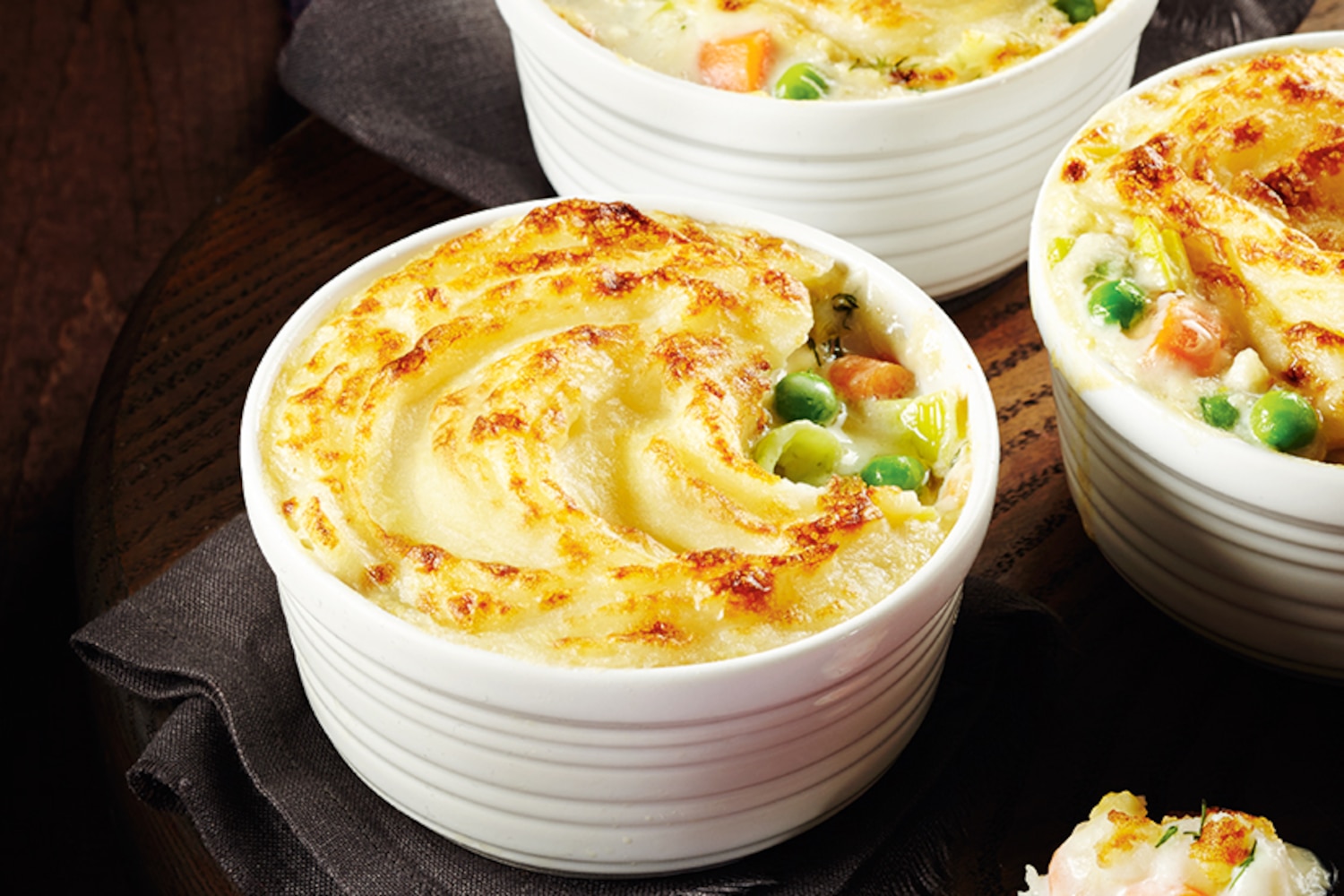 Mini Fish and Vegetable Pies Canadian Living