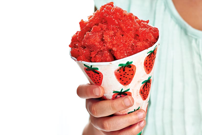 Strawberry Snow Cones Canadian Living