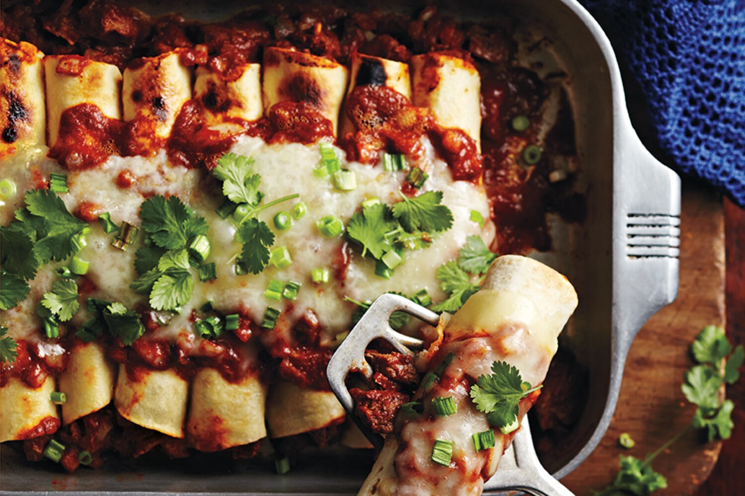 MakeAhead Beef Enchiladas Canadian Living