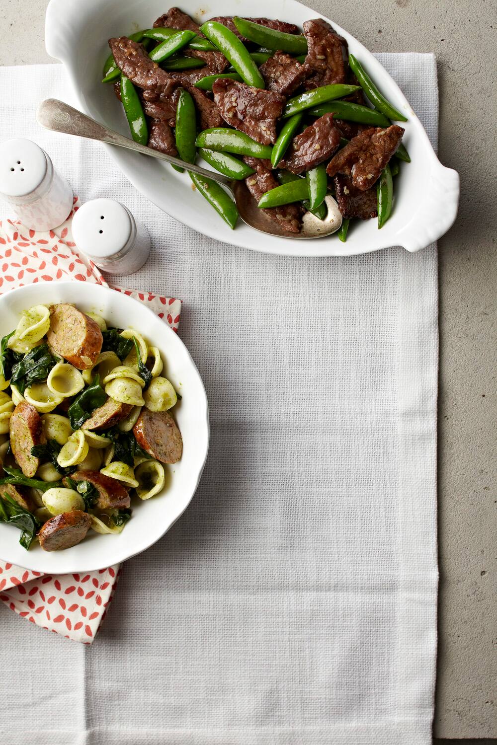 Easy Ginger Beef and Snap Peas Canadian Living