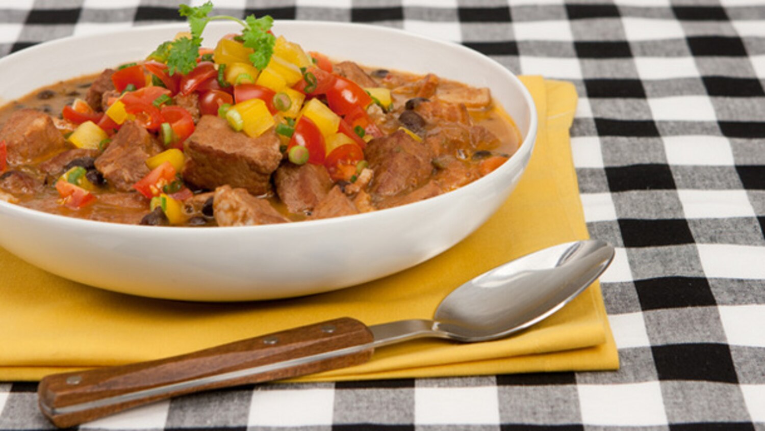 Slow Cooker Pork and Black Bean Chili Canadian Living