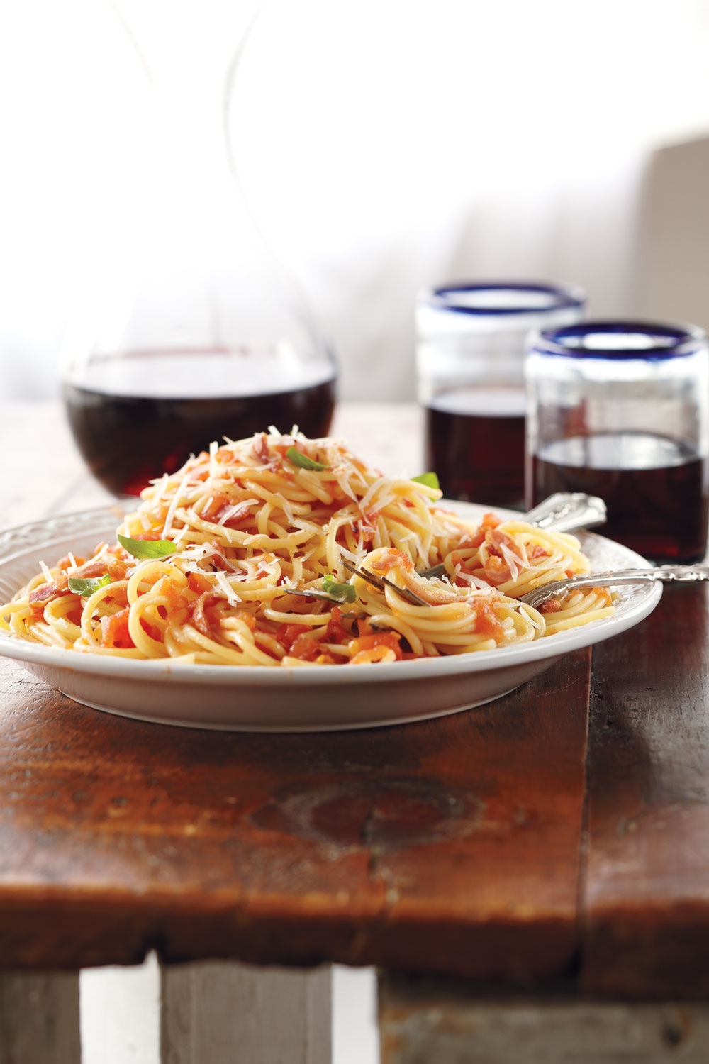 Spaghetti With Amatriciana Sauce Canadian Living