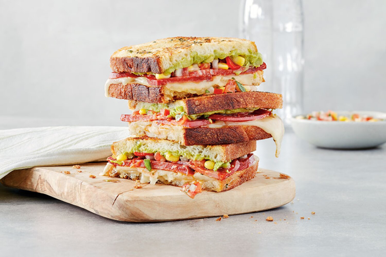 Mexican Grilled Cheese Sandwiches With Pico de Gallo | Canadian Living