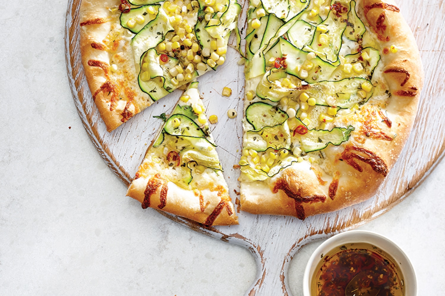 Corn & Zucchini Pizza | Canadian Living