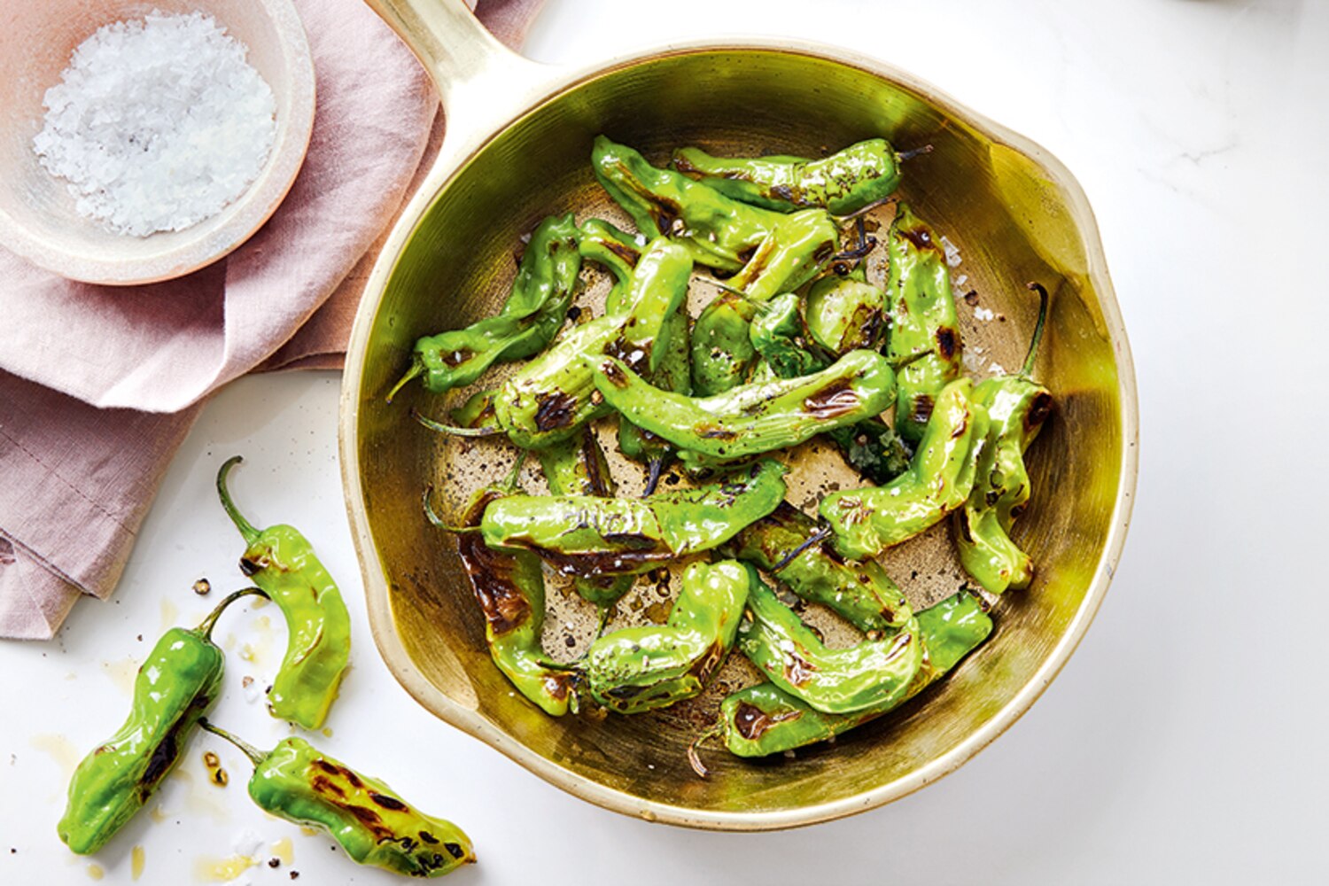 Charred Shishito Peppers | Canadian Living