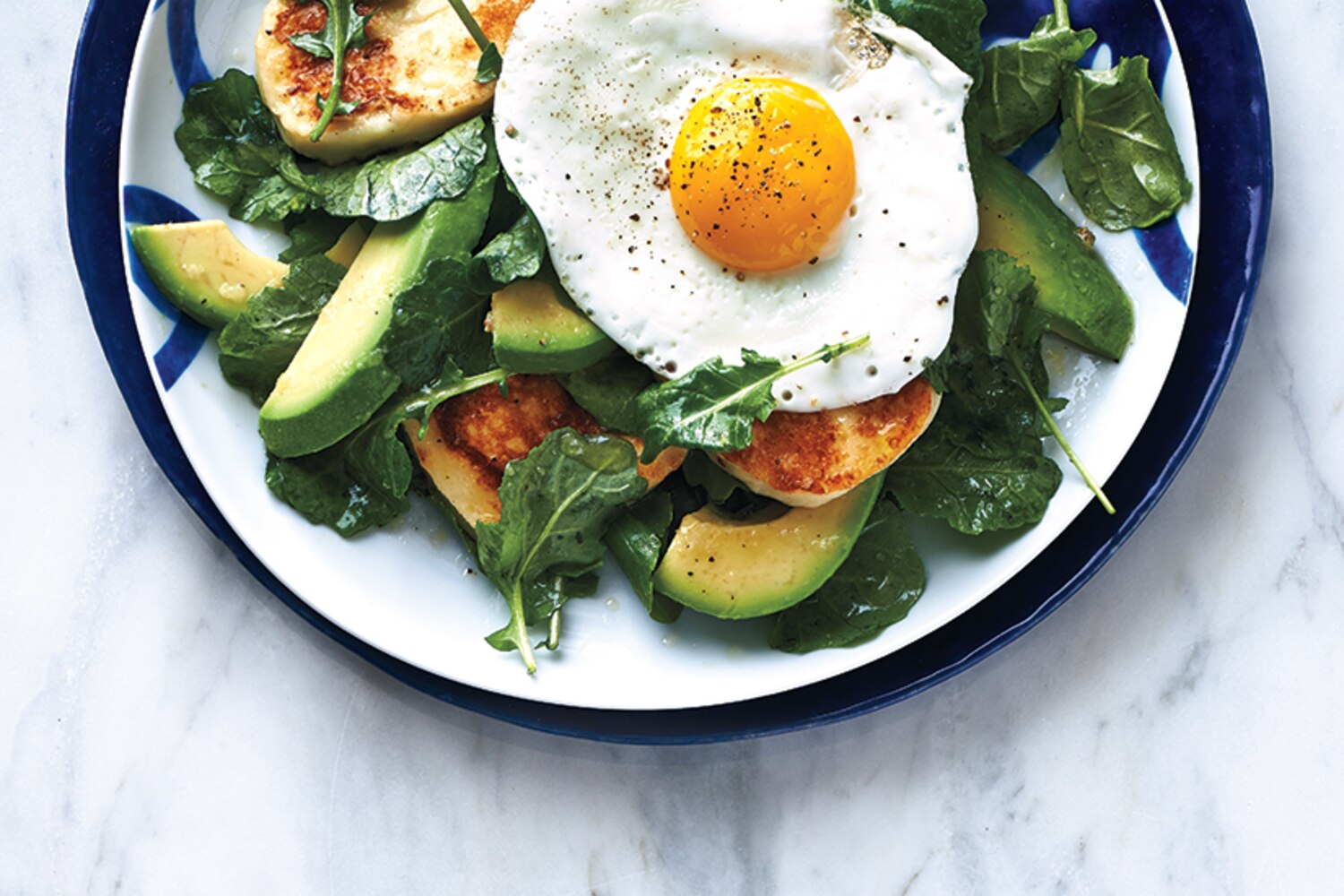 Egg, Halloumi & Avocado Salad | Canadian Living
