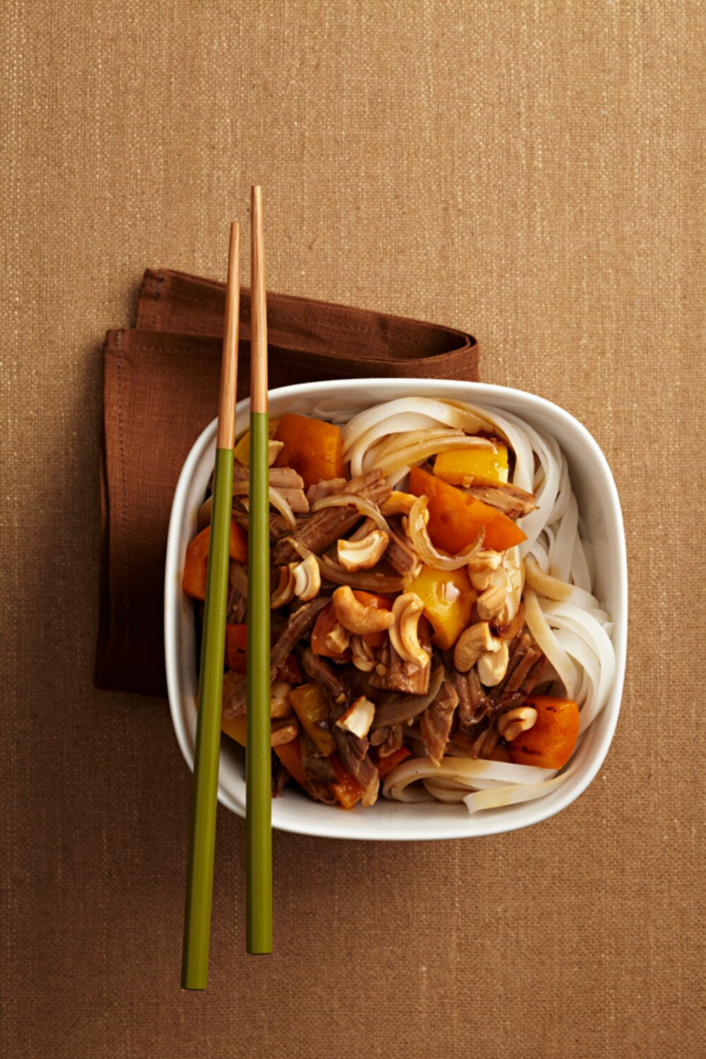 Cashew Pork with Peppers | Canadian Living