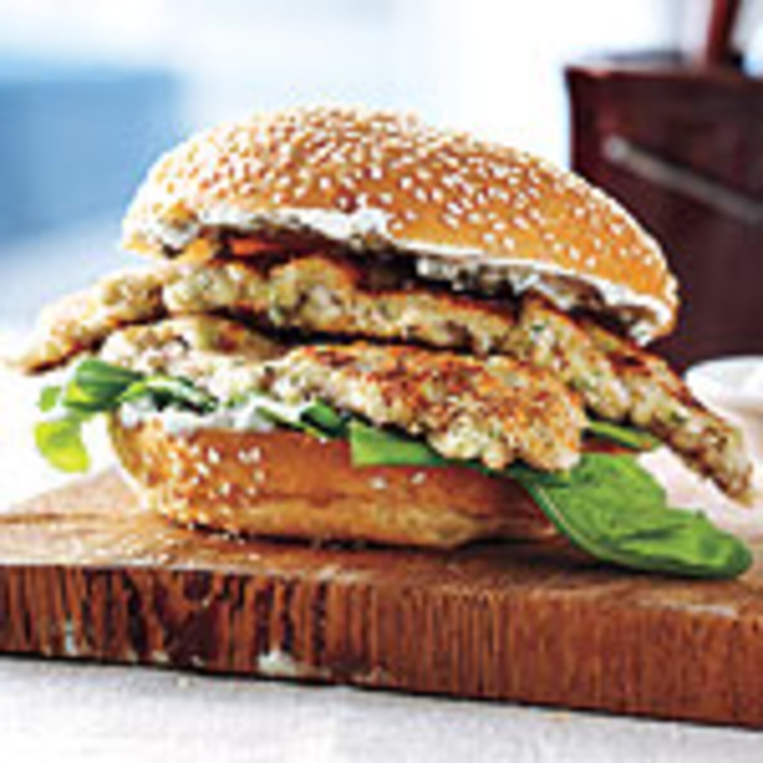 ParmesanCrusted Veal Sandwiches Canadian Living