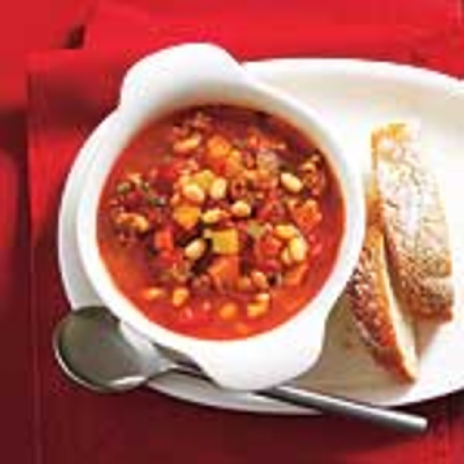 Hearty Tomato, Sausage and Bean Soup Canadian Living
