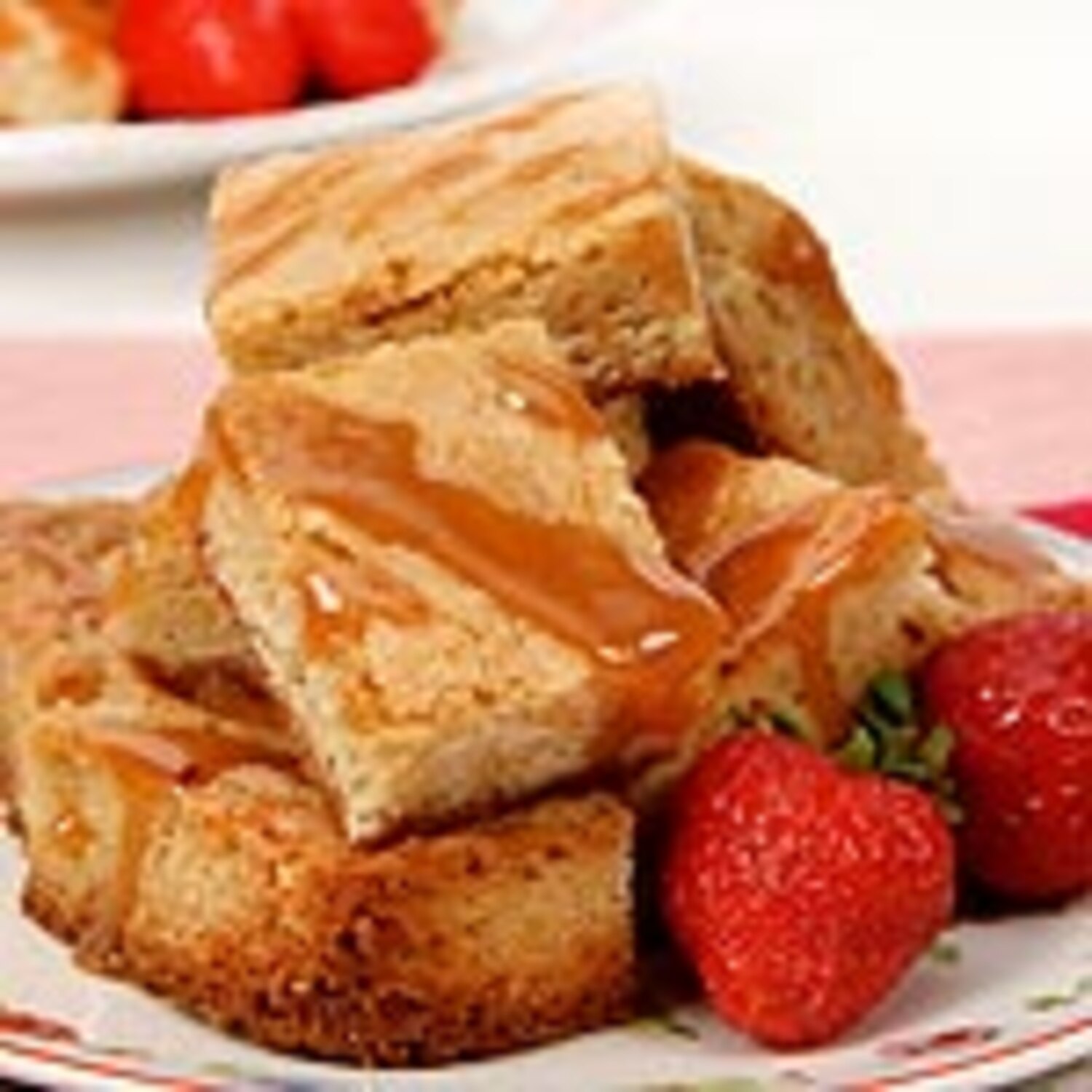 Caramel Coconut Blondies | Canadian Living