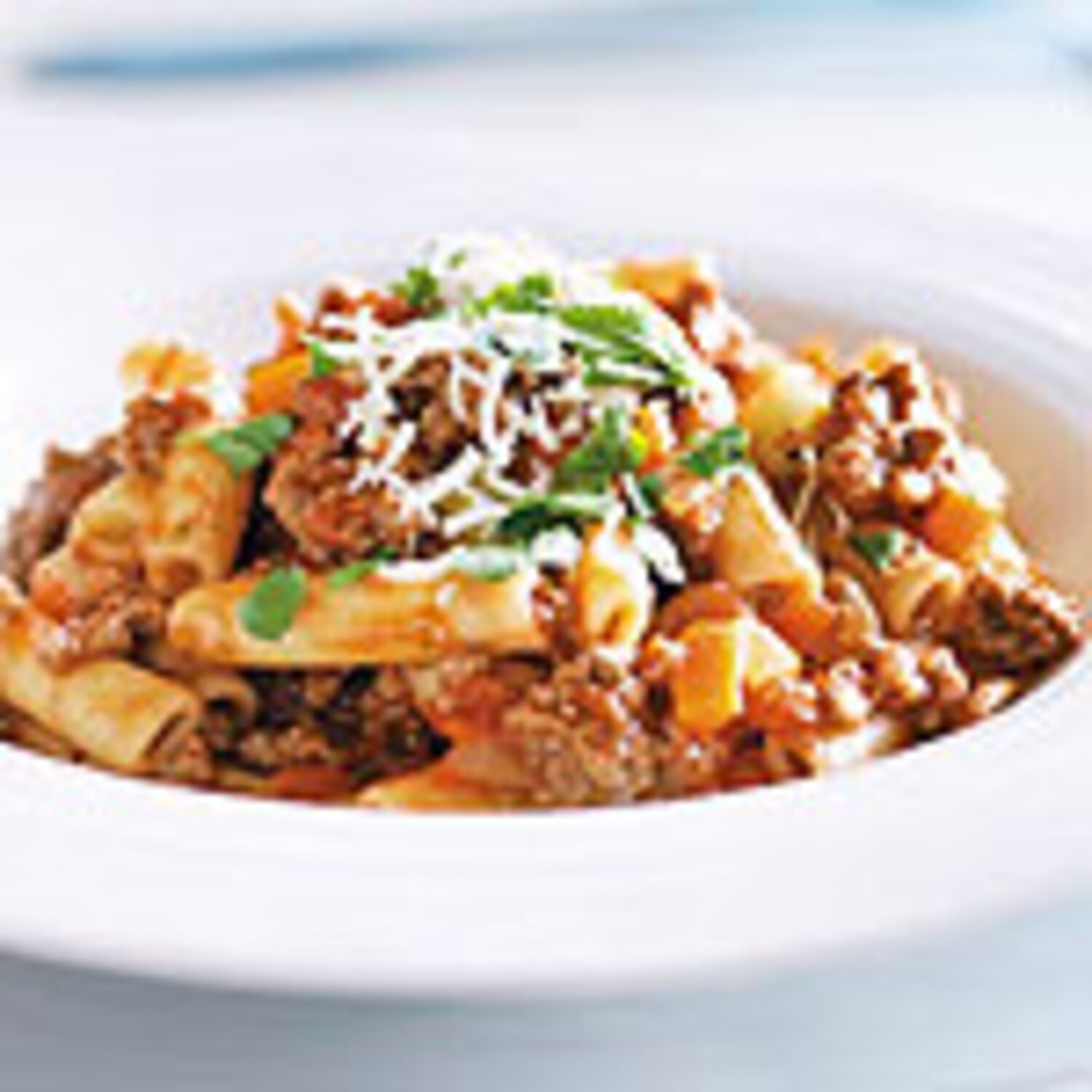 Ziti with Beef Sauce Canadian Living