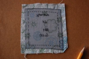 Tracing a template onto fabric can be frustrating.