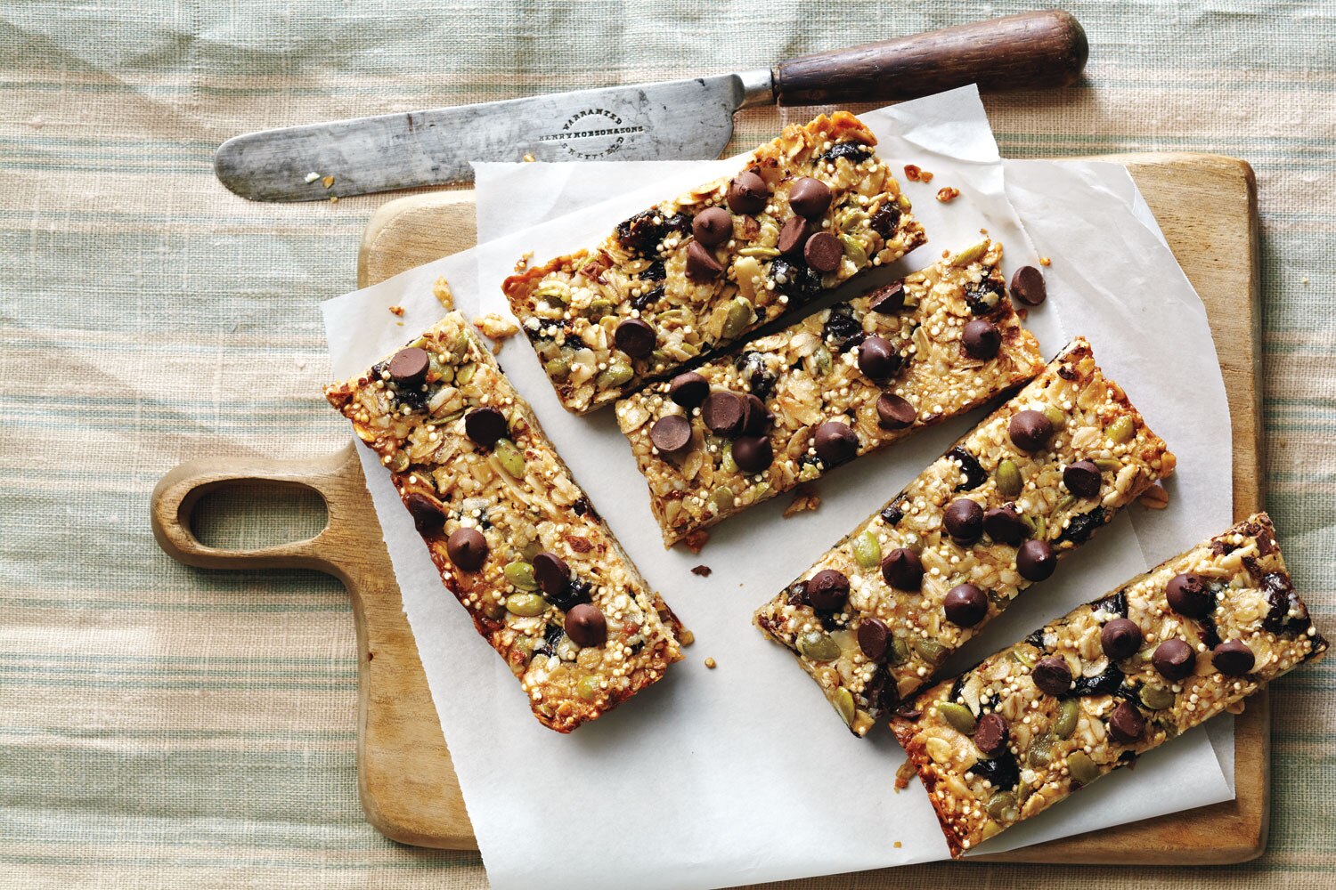 Chewy Quinoa Bars Canadian Living