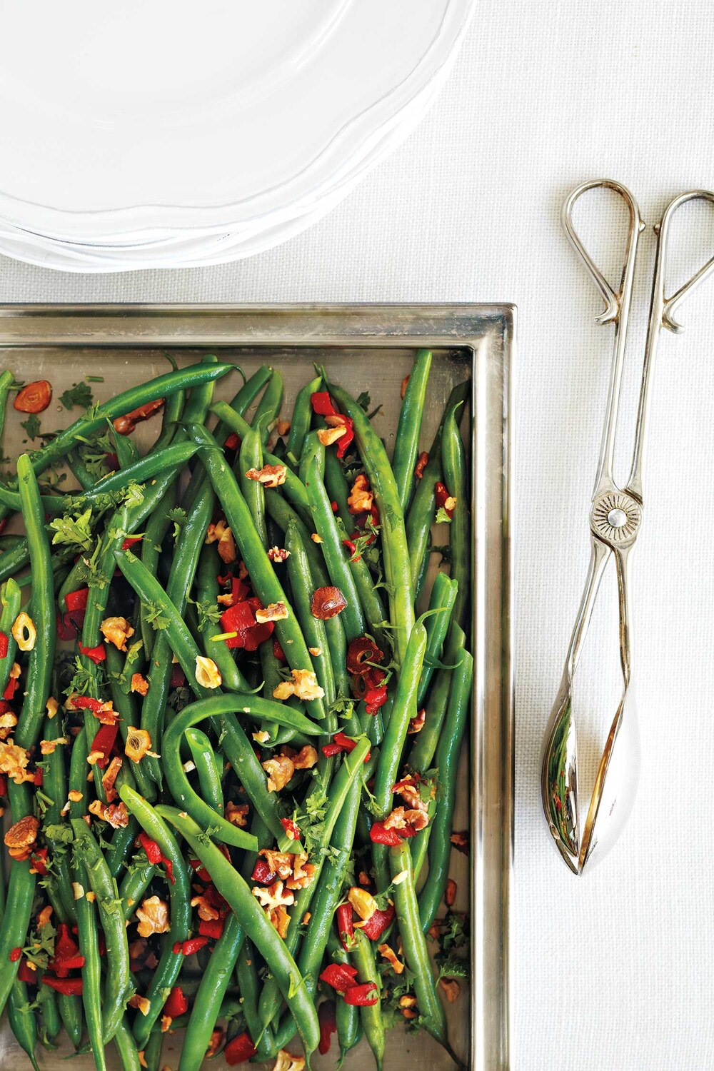 Garlic and Walnut Green Beans | Canadian Living