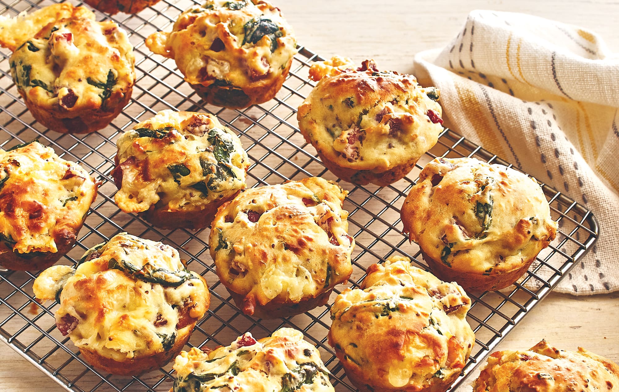 Savoury Ham & Cheese Muffins Canadian Living
